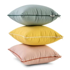 The Small Square Throw Pillow - Rivie Green^Business & Pleasure Co. Sale