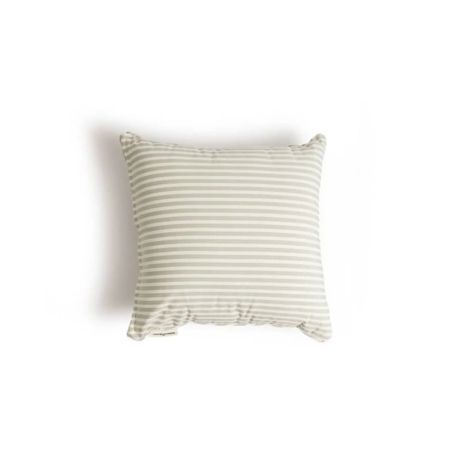 The Small Square Throw Pillow - Lauren'S Sage Stripe^Business & Pleasure Co. Discount