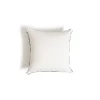 The Small Square Throw Pillow - Rivie White^Business & Pleasure Co. Outlet