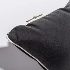 The Small Square Throw Pillow - Rivie Black^Business & Pleasure Co. New