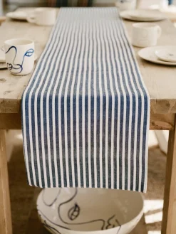 The Table Runner - Lauren'S Navy Stripe^Business & Pleasure Co. Sale