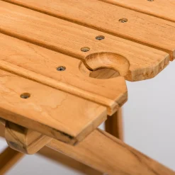 The Tall Folding Table - Teak^Business & Pleasure Co. Clearance