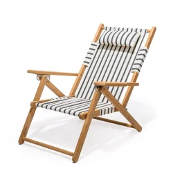 The Tommy Chair - Monaco Black Stripe^Business & Pleasure Co. Best