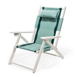 The Tommy Chair - White - Rivie Green^Business & Pleasure Co. Clearance