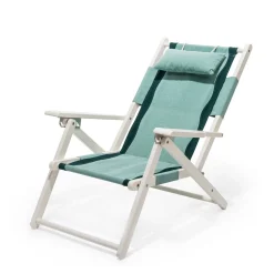 The Tommy Chair - White - Rivie Green^Business & Pleasure Co. Clearance