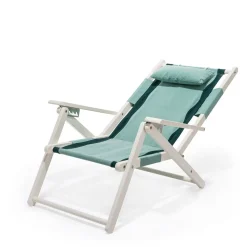 The Tommy Chair - White - Rivie Green^Business & Pleasure Co. Clearance