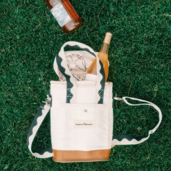 The Wine Cooler Tote Bag - Rivie White^Business & Pleasure Co. Online