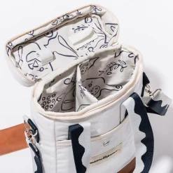 The Wine Cooler Tote Bag - Rivie White^Business & Pleasure Co. Online