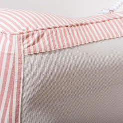 The Xl Pool Lounger - Laurens Pink Stripe^Business & Pleasure Co. New