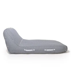 The Xl Pool Lounger - Laurens Navy Stripe^Business & Pleasure Co. Hot