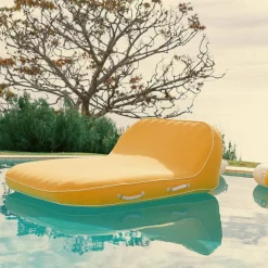 The Xl Pool Lounger - Rivie Mimosa^Business & Pleasure Co. Clearance