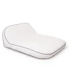 The Xl Pool Lounger - Rivie White^Business & Pleasure Co. Clearance