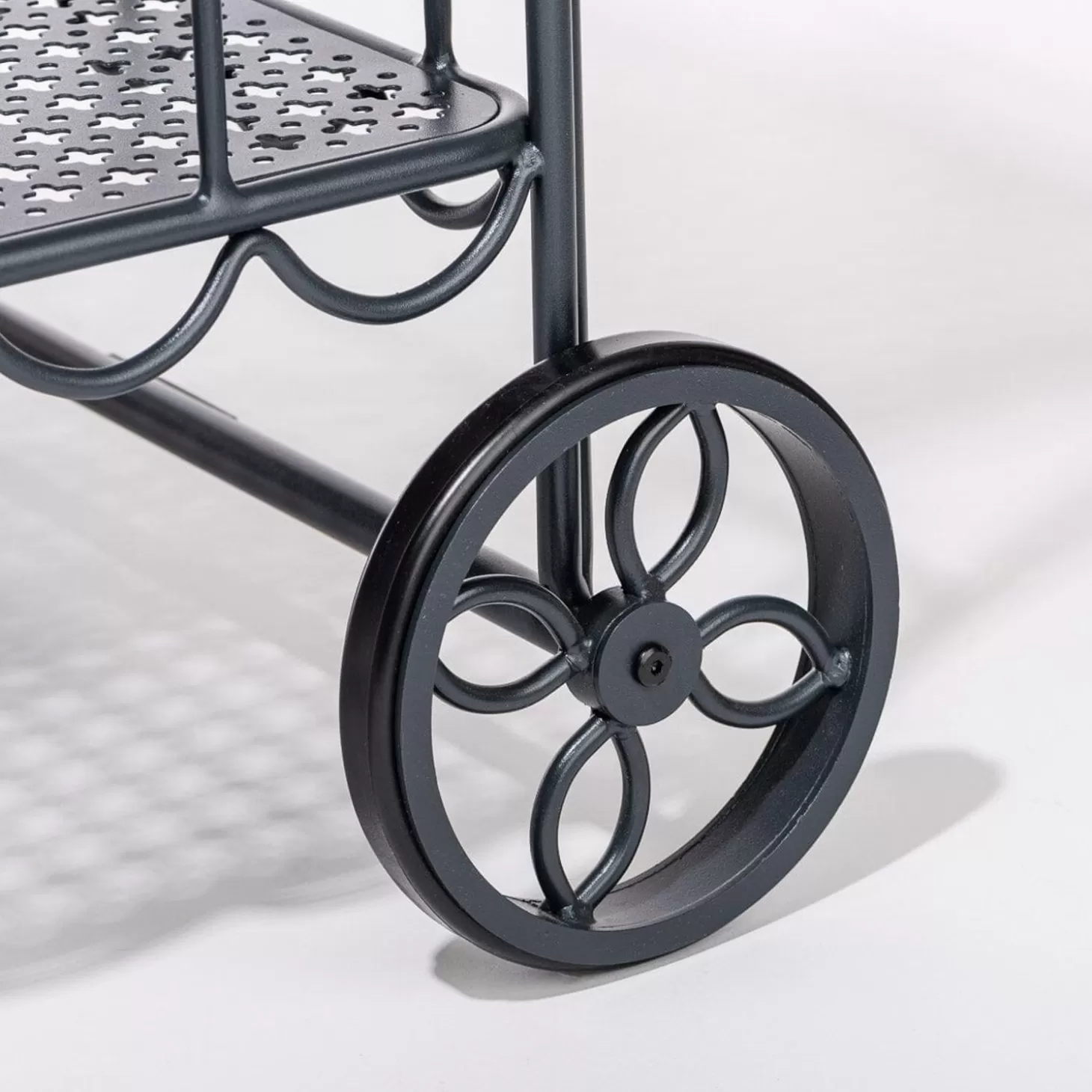 Al Fresco Bar Carts>Business & Pleasure Co. The Al Fresco Bar Cart - Vintage Black